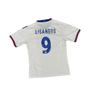 Maillot football vintage Olympique Lyonnais domicile #9 Lisandro saison 2011-2012 - Adidas - Olympique Lyonnais