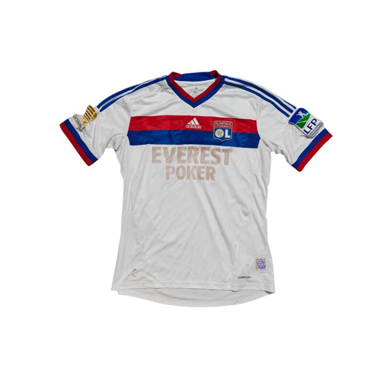 Maillot football vintage Olympique Lyonnais domicile Lacazette #17 saison 2011-2012 - Adidas - Lyon