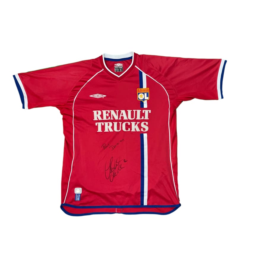 Maillot football vintage Olympique Lyonnais extérieur saison 2002-2003 - Umbro - Olympique Lyonnais