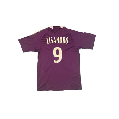 Maillot football vintage Olympique Lyonnais third #9 Lisandro saison - Adidas - Olympique Lyonnais