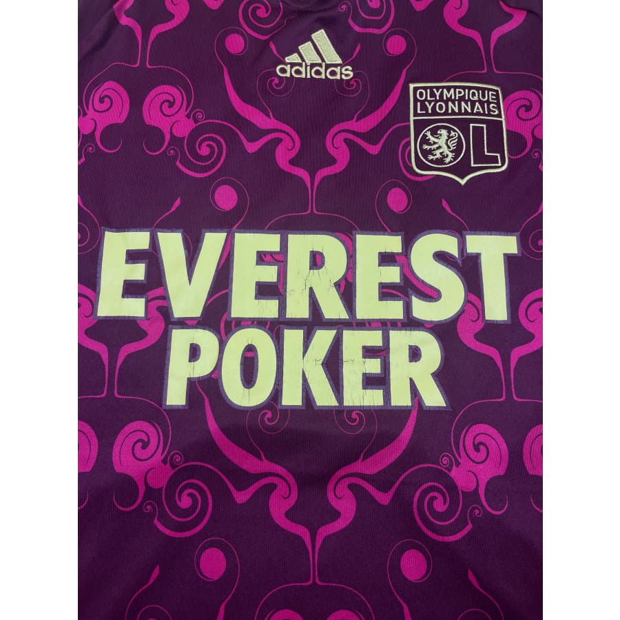Maillot football vintage Olympique Lyonnais third #9 Lisandro saison - Adidas - Olympique Lyonnais