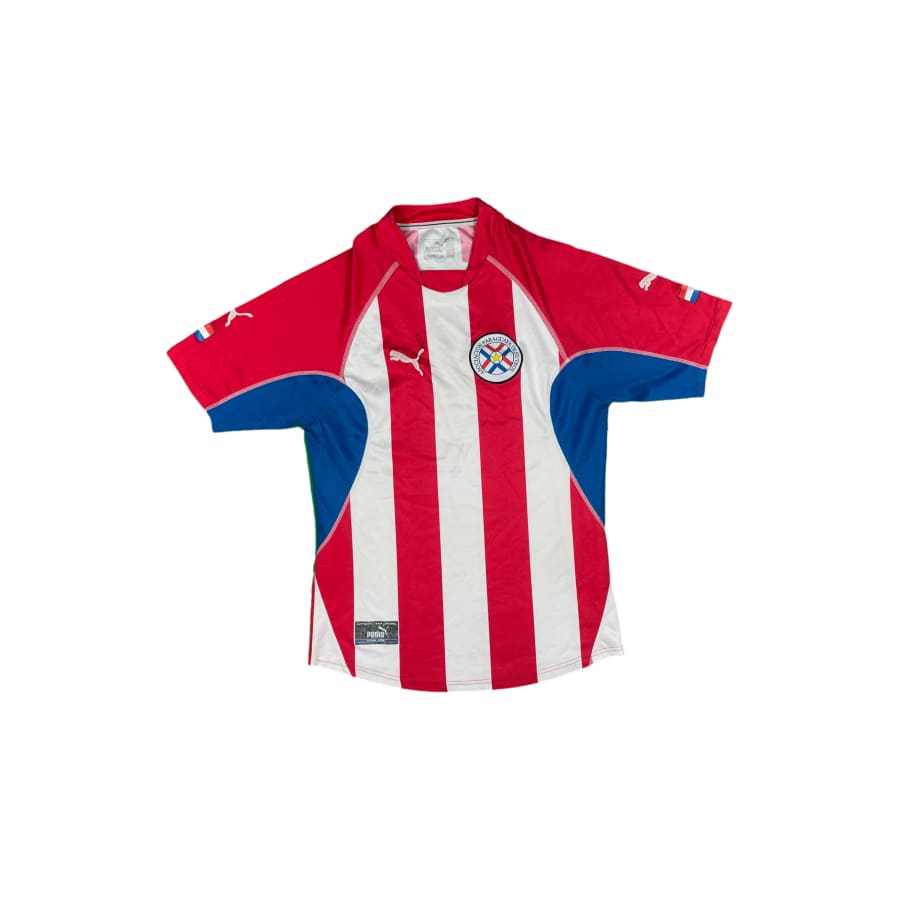 Maillot football vintage Paraguay domicile saison 2003-2004 - Puma - Paraguay