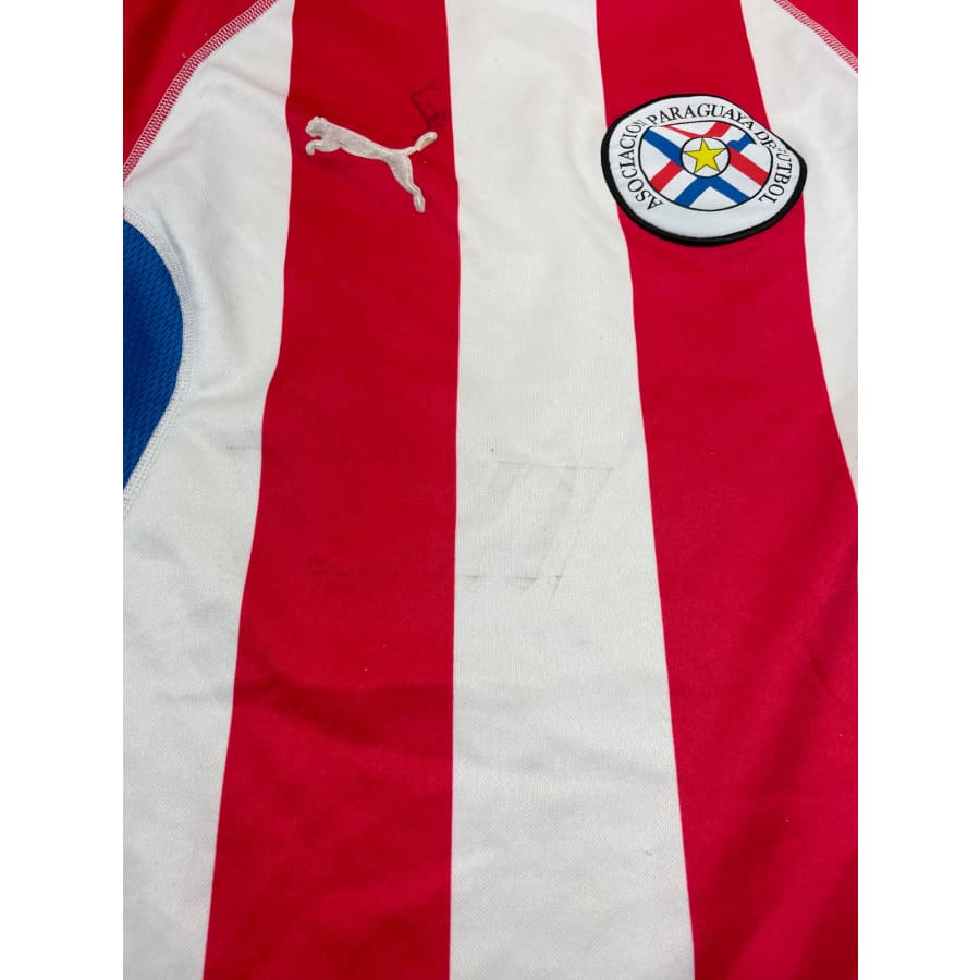 Maillot football vintage Paraguay domicile saison 2003-2004 - Puma - Paraguay