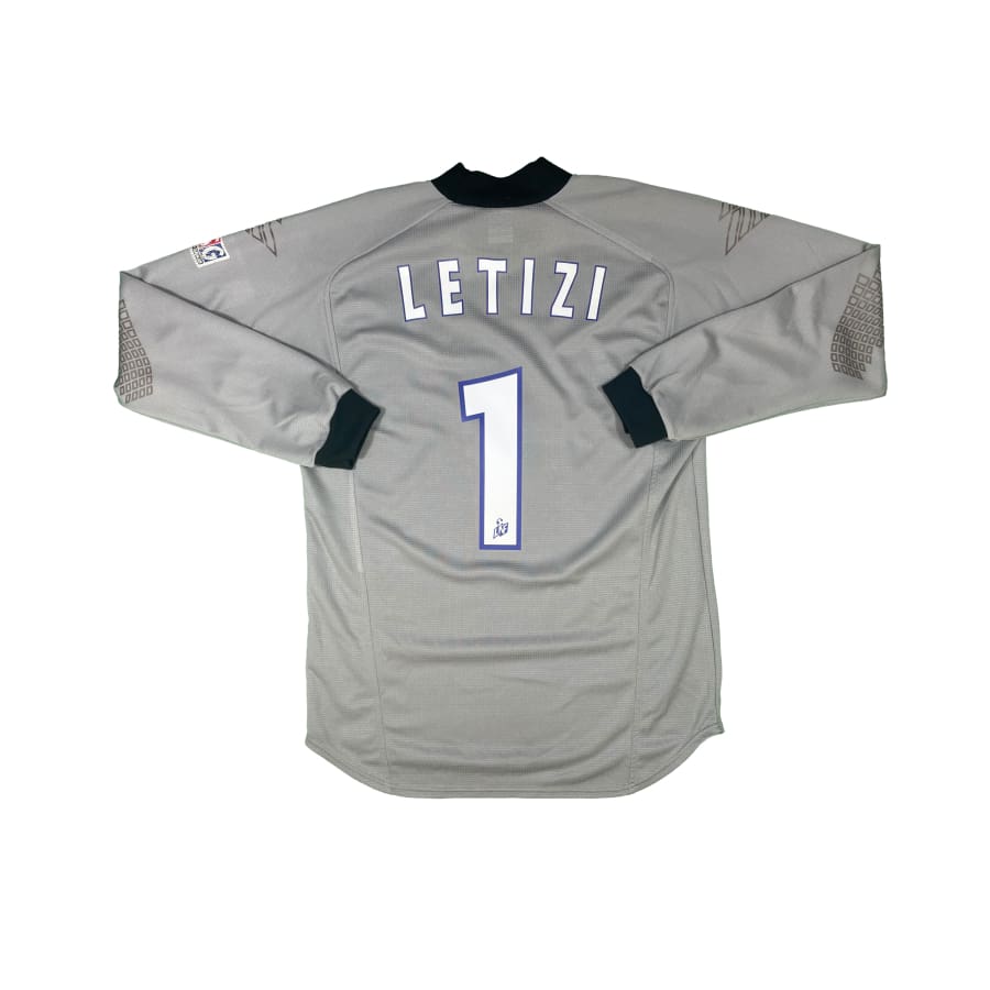Maillot football vintage Paris-Saint-Germain #1 LETIZI gardien saison 2000-2001 - Nike - Paris Saint-Germain