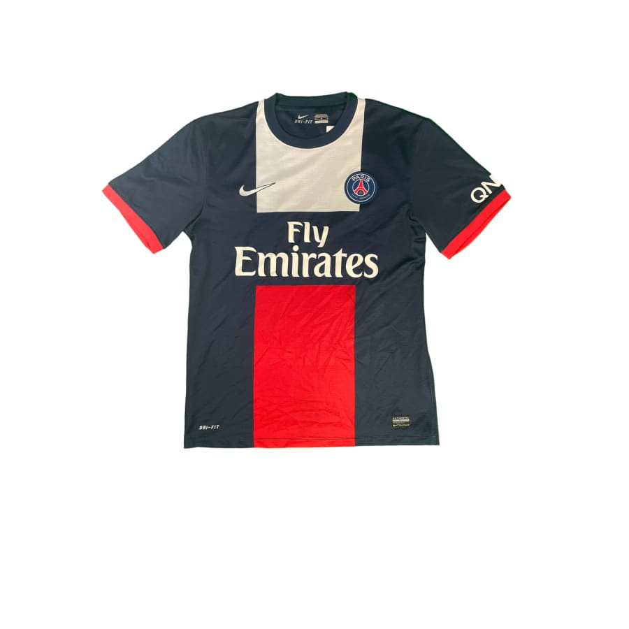 Maillot PSG Domicile 2013-2014 - Nike #32 Beckham - Taille M - Rouge - Occasion