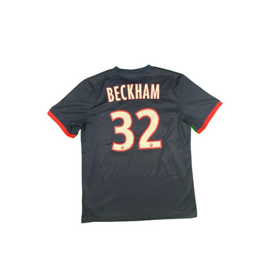 Maillot football vintage Paris Saint Germain #32 Beckham domicile saison 2013-2014 - Nike - Paris Saint-Germain