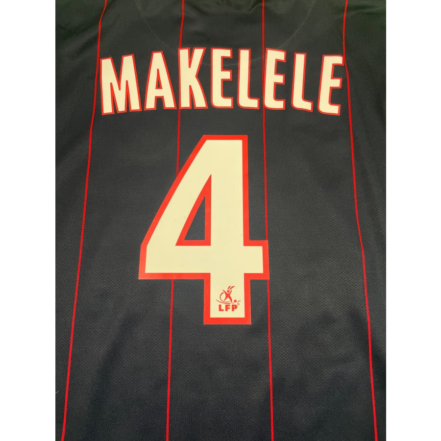 Maillot football vintage Paris-Saint-Germain #4 Makelele domicile saison - Nike - Paris Saint-Germain