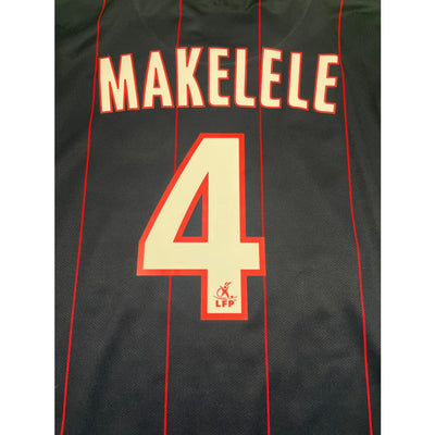 Maillot football vintage Paris-Saint-Germain #4 Makelele domicile saison - Nike - Paris Saint-Germain
