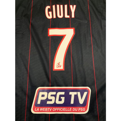 Maillot football vintage Paris-Saint-Germain #7 Giuly domicile saison - Nike - Paris Saint-Germain