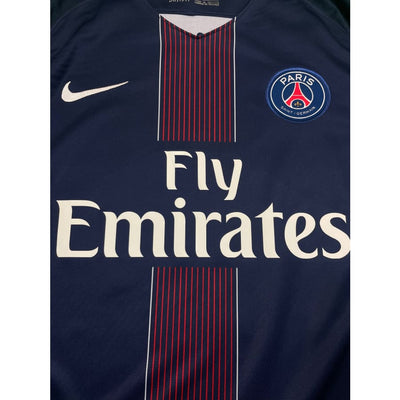 Maillot football vintage Paris-Saint-Germain #9 Cavani domicile saison 2016-2017 - Nike - Paris Saint-Germain