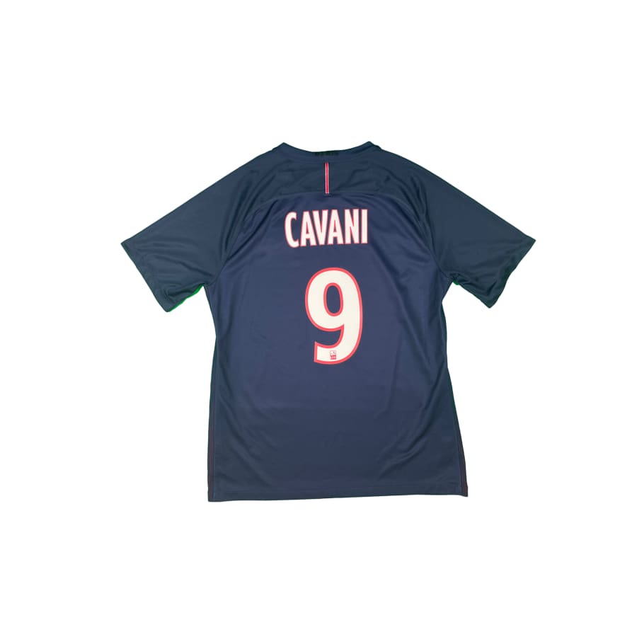 Maillot football vintage Paris-Saint-Germain #9 Cavani domicile saison 2016-2017 - Nike - Paris Saint-Germain