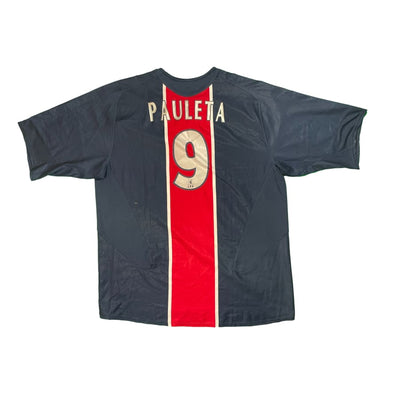 Maillot football vintage Paris-Saint-Germain #9 Pauleta domicile saison 2005-2006 - Nike - Paris Saint-Germain