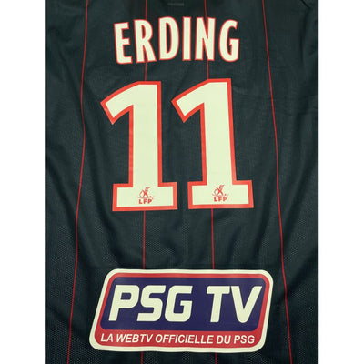 Maillot football vintage Paris Saint-Germain domicile #11 Erding saison 2009-2010 - Nike - Paris Saint-Germain