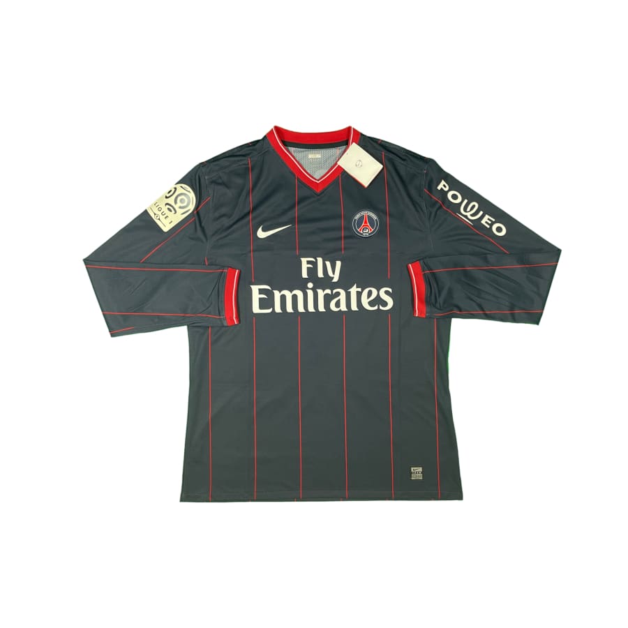 Maillot football vintage Paris Saint-Germain domicile #11 Erding saison 2009-2010 - Nike - Paris Saint-Germain