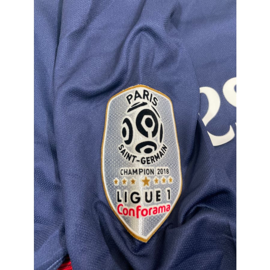 Maillot football vintage Paris Saint Germain domicile #18 Lo Celso saison 2018-2019 - Nike - Paris Saint-Germain