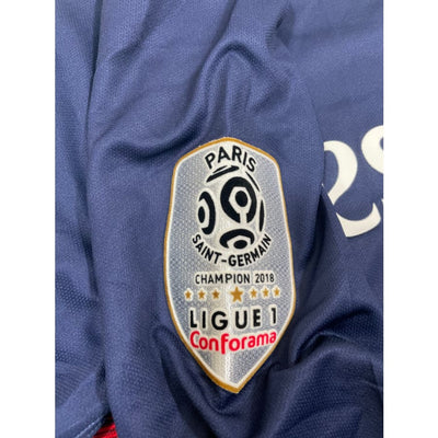 Maillot football vintage Paris Saint Germain domicile #18 Lo Celso saison 2018-2019 - Nike - Paris Saint-Germain