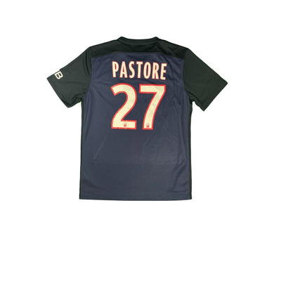 Maillot football vintage Paris-Saint-Germain domicile #27 Pastore saison 2015-2016 - Nike - Paris Saint-Germain