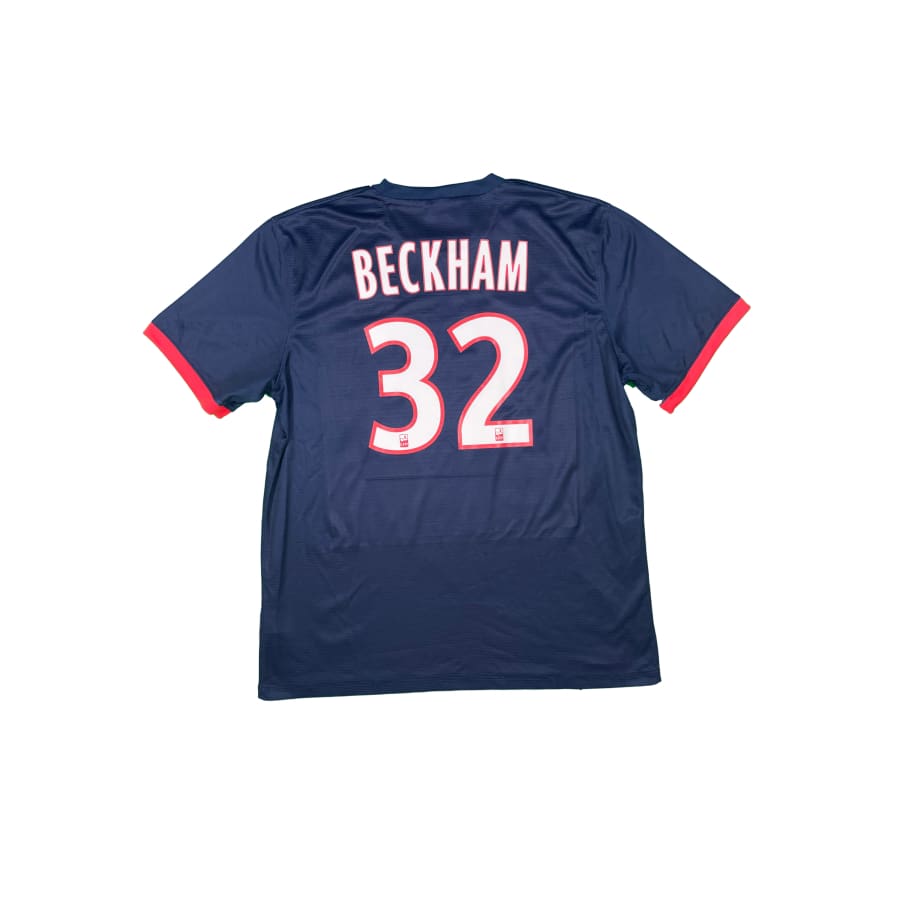 Maillot football vintage Paris-Saint-Germain domicile #32 Beckham saison - Nike - Paris Saint-Germain