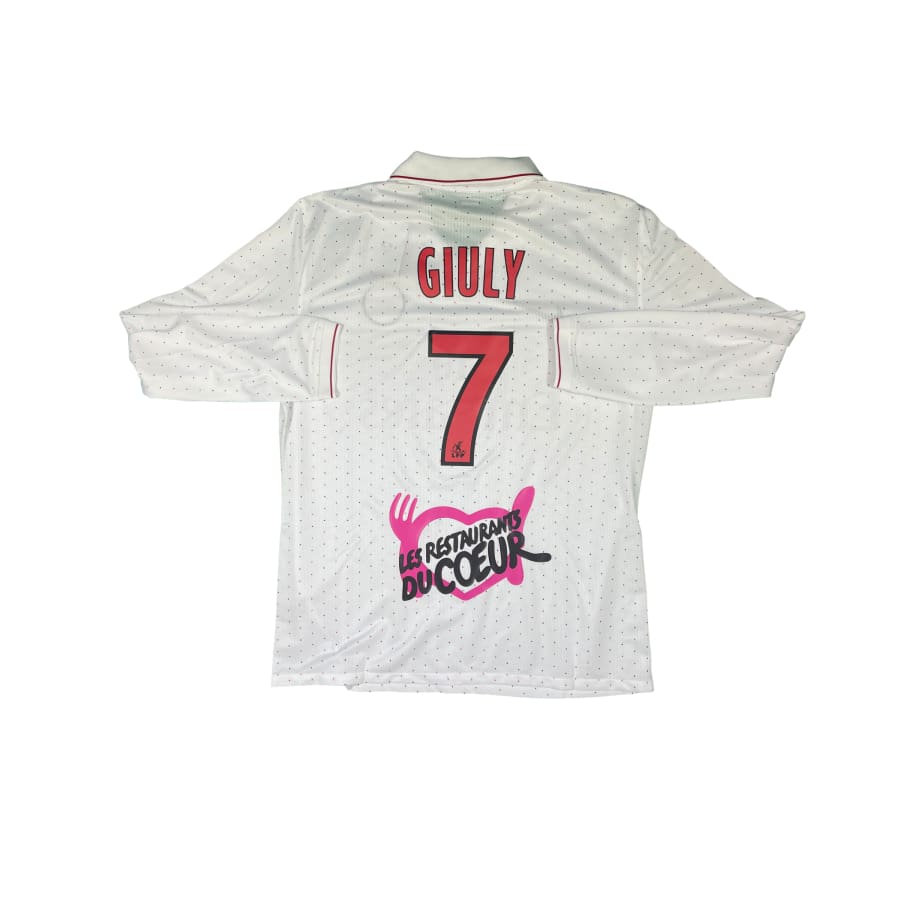 Maillot football vintage Paris-Saint-Germain extérieur #7 Giuly saison - Nike - Paris Saint-Germain
