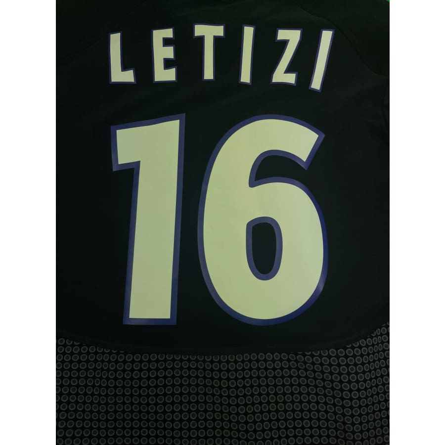 Maillot football vintage Paris-Saint-Germain gardien #16 Letizi saison 2000-2001 - Nike - Paris Saint-Germain
