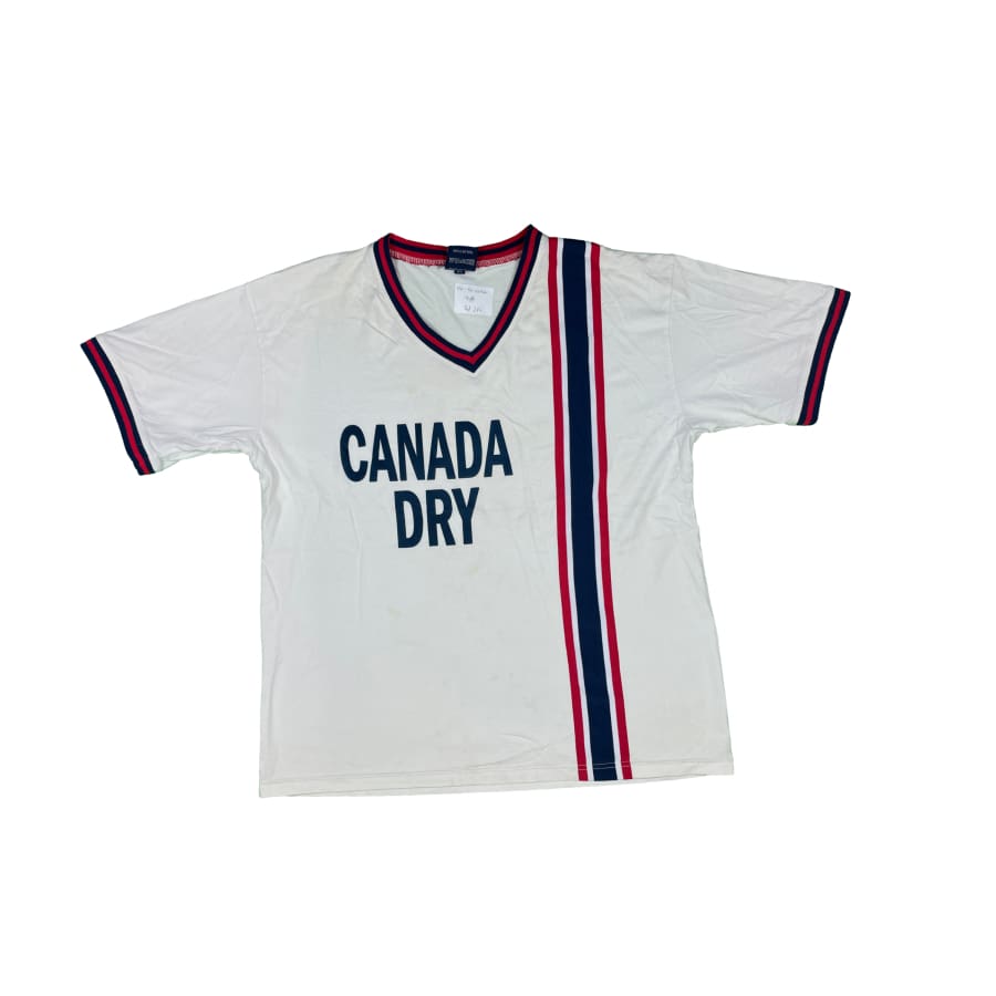 Maillot football vintage Paris-Saint-Germain réédition TOFFS extérieur ’Canada Dry’ saison 1973-1974 - Toffs - Paris Saint-Germain
