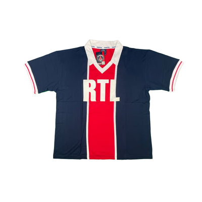 Maillot football vintage Paris-saint-Germain ’RTL’ domicile réédition TOFFS saison années 80 - Toffs - Paris Saint-Germain