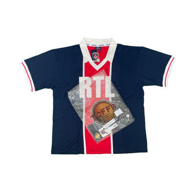 Maillot football vintage Paris-saint-Germain ’RTL’ domicile réédition TOFFS saison années 80 - Toffs - Paris Saint-Germain