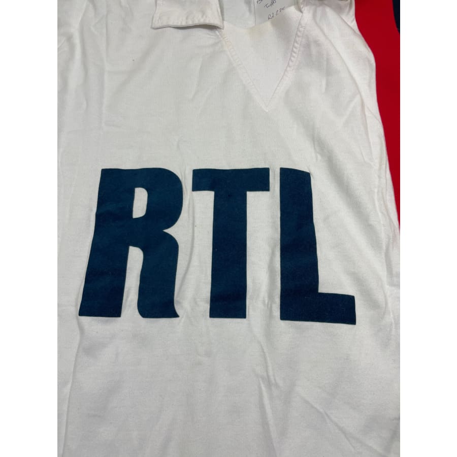 Maillot football vintage Paris-Saint-Germain ’RTL’ réédition TOFFS extérieur saison 1983-1984 - Toffs - Paris Saint-Germain