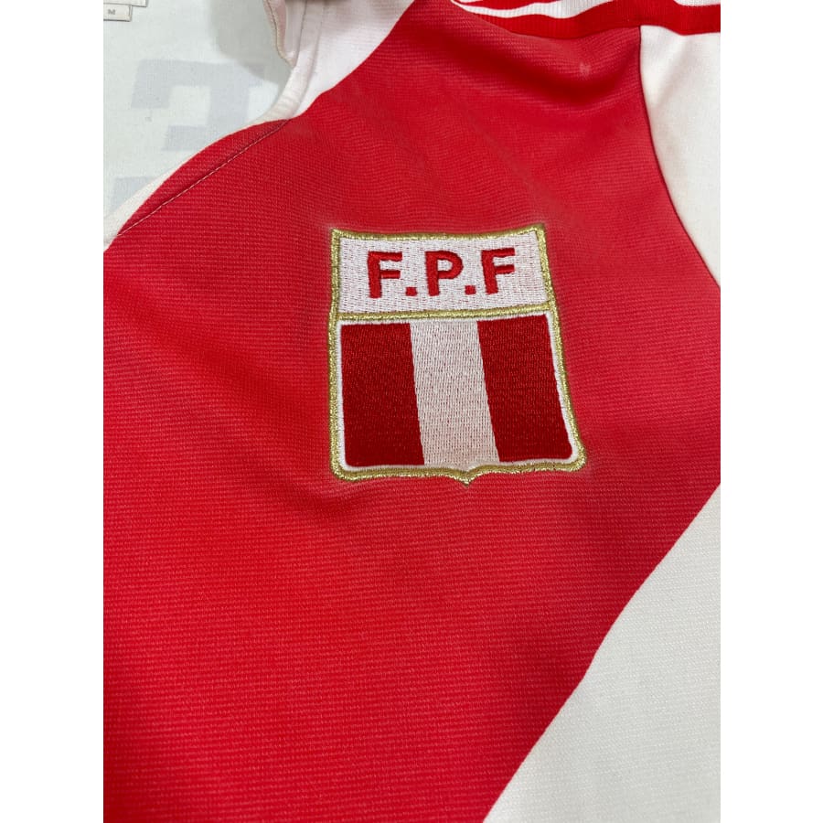Maillot football vintage Pérou domicile #10 Peru saison 1978-1979 - Adidas - Pérou