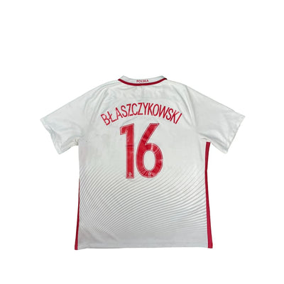 Maillot football vintage Pologne #16 Błaszczykowski saison 2016 - 2017 - Nike