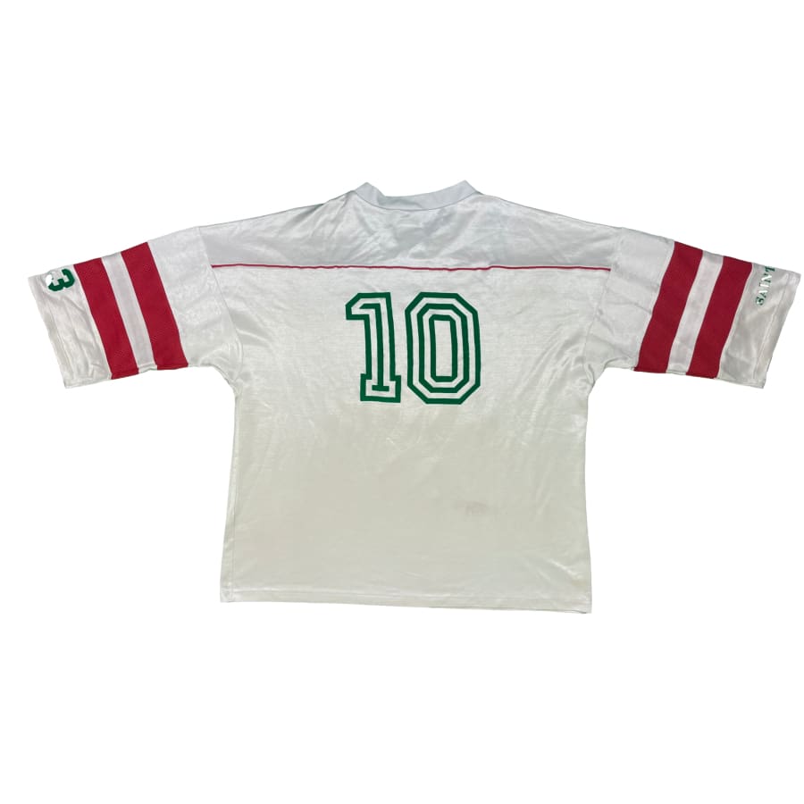 Maillot football vintage porté Red Star extérieur #10 saison 1986-1987 - Adidas - Red star