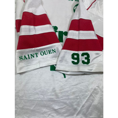 Maillot football vintage porté Red Star extérieur #10 saison 1986-1987 - Adidas - Red star