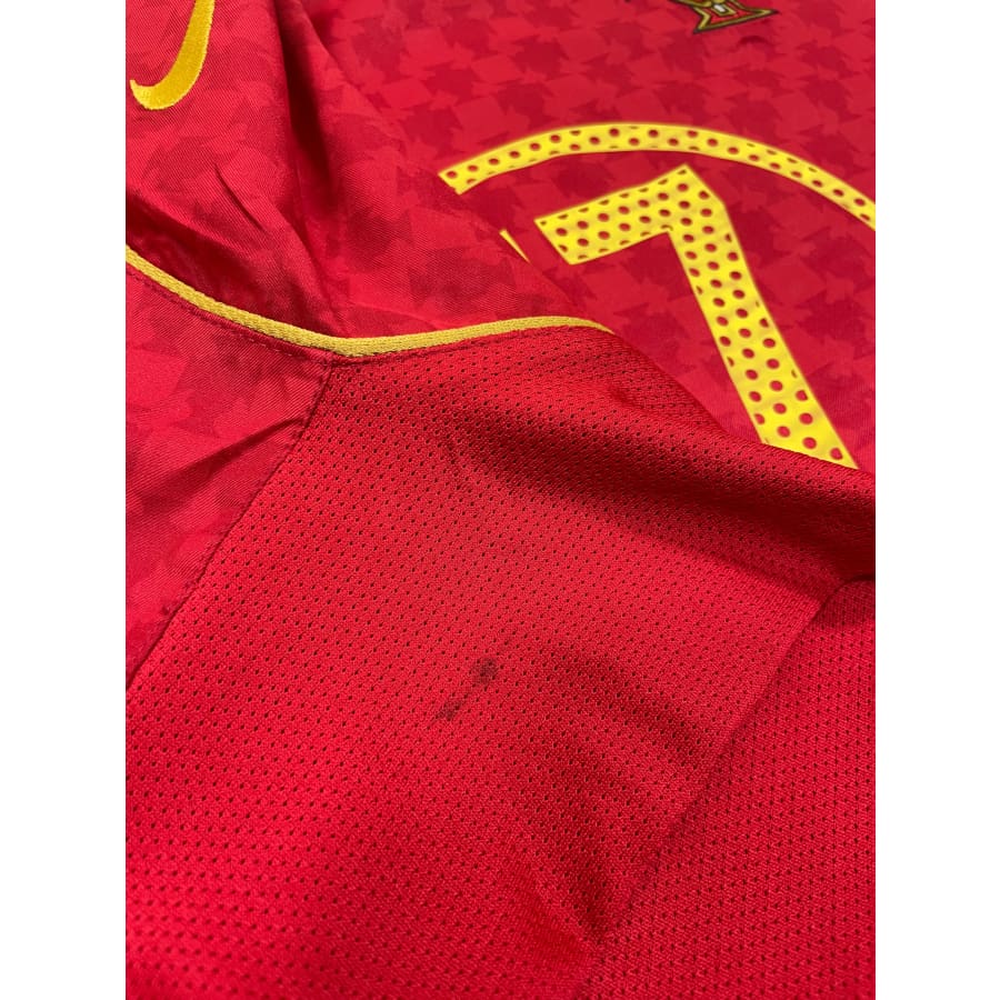 Maillot football vintage Portugal #17 C.Ronaldo domicile saison - Nike - Portugal