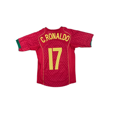 Maillot football vintage Portugal #17 C.Ronaldo domicile saison - Nike - Portugal