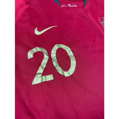 Maillot football vintage Portugal domicile #20 Quaresma saison - Nike - Portugal
