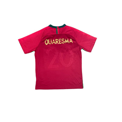 Maillot football vintage Portugal domicile #20 Quaresma saison - Nike - Portugal