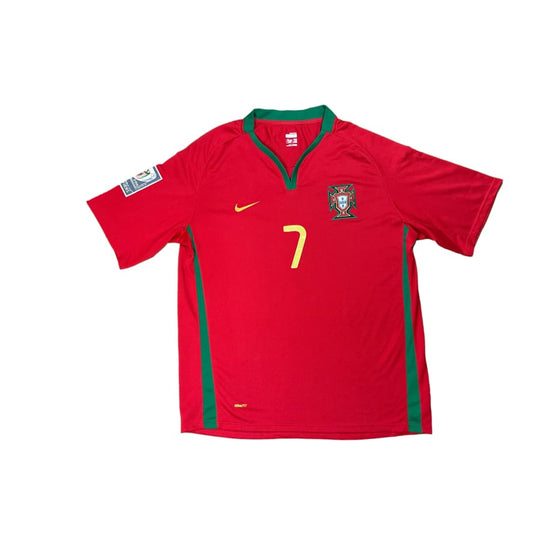 Maillot football vintage Portugal domicile #7 Ronaldo saison 2008-2009 - Nike - Portugal