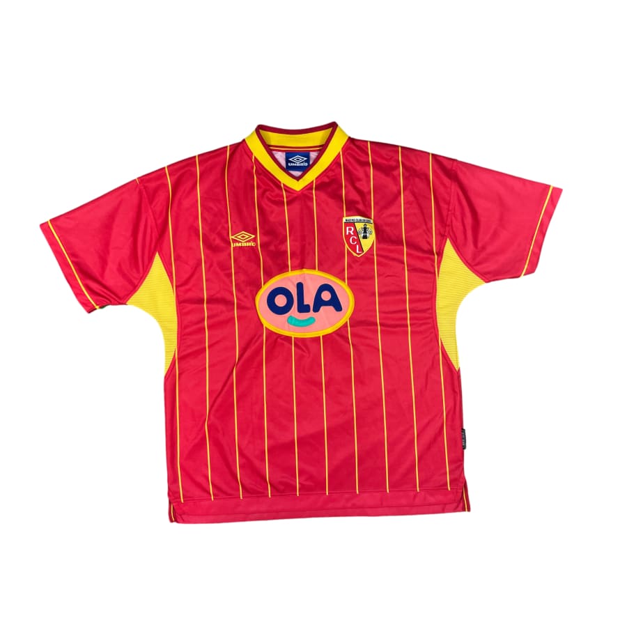 Maillot football vintage RC Lens domicile saison 1999-2000 - Umbro - RC Lens