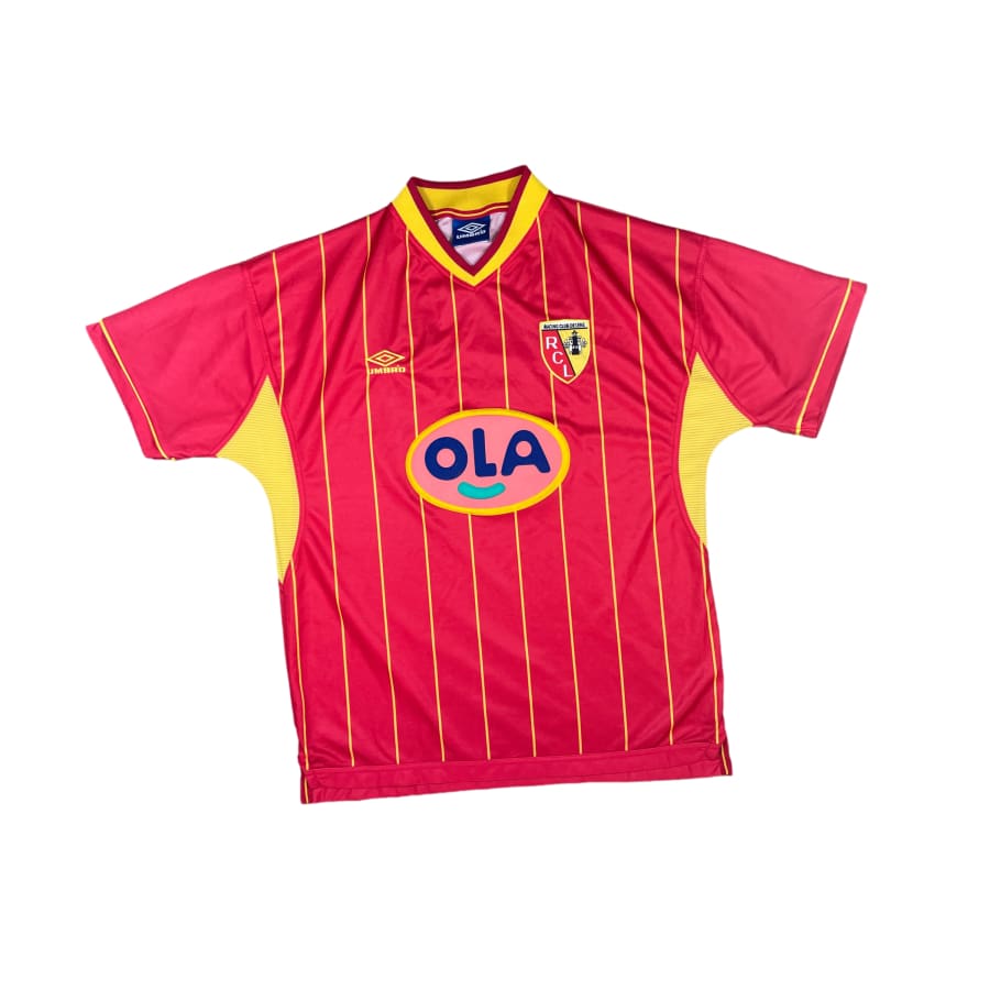 Maillot football vintage RC Lens domicile saison 1999-2000 - Umbro - RC Lens