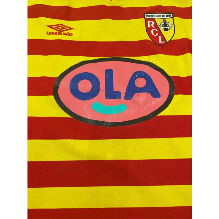 Maillot vintage RC Lens domicile saison 2000-2001 Maillot vintage RC Lens domicile saison 2000-2001