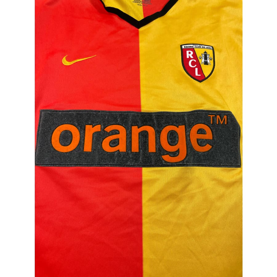 Maillot football vintage RC Lens domicile saison 2001-2002 - Nike - RC Lens