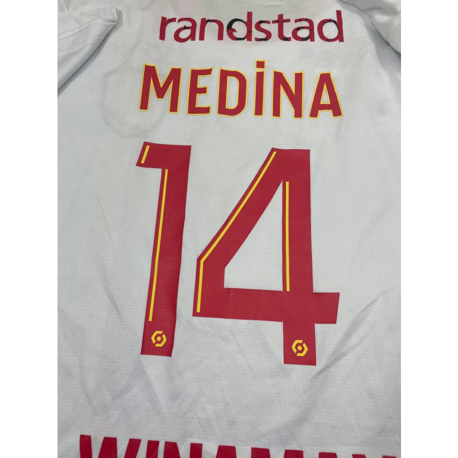 Maillot football vintage RC Lens extérieur #14 Medina saison - Puma - RC Lens