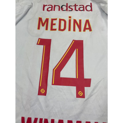 Maillot football vintage RC Lens extérieur #14 Medina saison - Puma - RC Lens