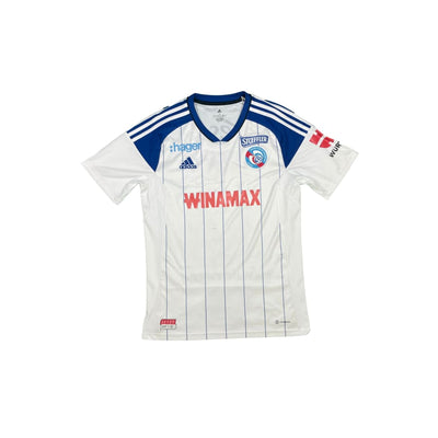 Maillot football vintage RC Strasbourg Alsace #17 Bellegarde extérieur 2022-2023 - Adidas - RC Strasbourg Alsace