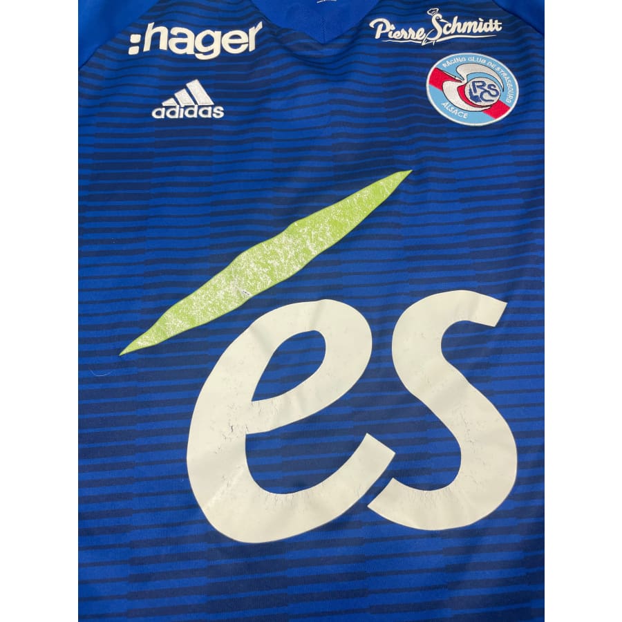 Maillot Football Vintage Saller Taille XL - Blanc Et Bleu, Numéro 10, Occasion Bon état