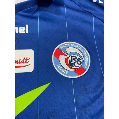 Maillot football vintage RC Strasbourg Alsace domicile saison 2016 - 2017 - Hummel - RC Strasbourg Alsace