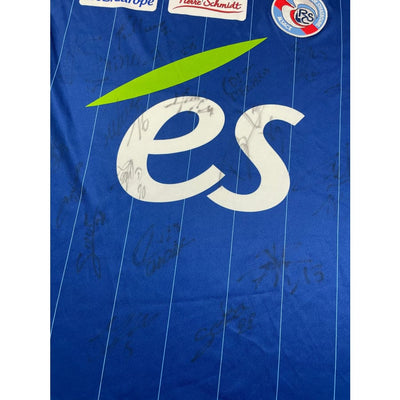 Maillot football vintage RC Strasbourg Alsace domicile saison 2016 - 2017 - Hummel - RC Strasbourg Alsace