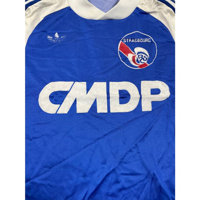 Maillot football vintage RC Strasbourg Alsace enfant saison 1978-1979 - Adidas - RC Strasbourg Alsace