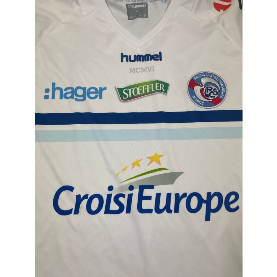 Maillot football vintage RC Strasbourg Alsace extérieur saison - Hummel - RC Strasbourg Alsace