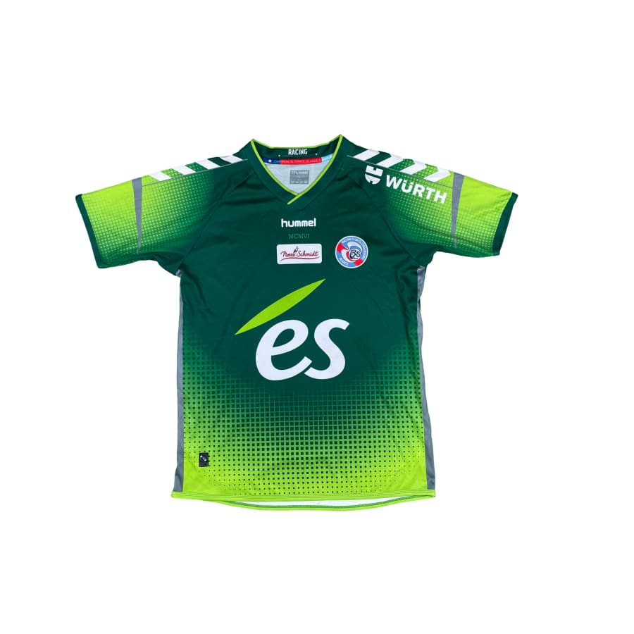 Maillot football vintage RC Strasbourg Alsace Gardien saison 2017-2018 - Hummel - RC Strasbourg Alsace
